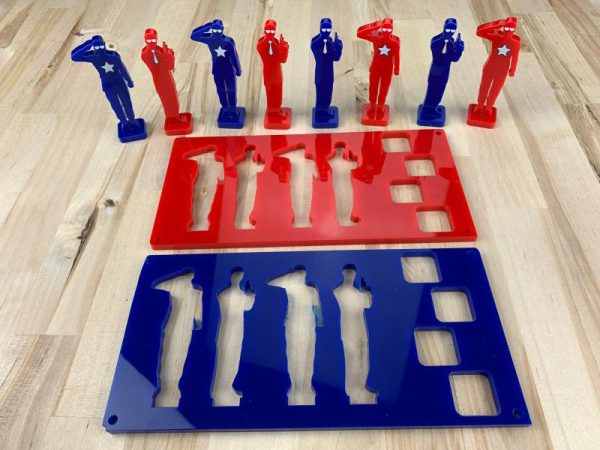 Parts, Mats, Dials - 6mm Acrylic Shapes (Component)