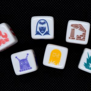 Parts, Mats, Dials - Custom Full Color 16mm D6 (Component)
