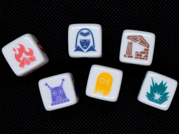 Parts, Mats, Dials - Custom Full Color 16mm D6 (Component)