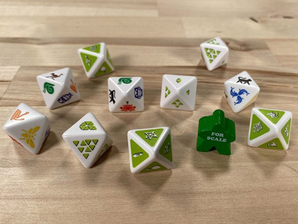 Parts, Mats, Dials - Custom Full Color D8 (Component)