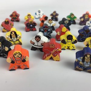Parts, Mats, Dials - Full Color Printed Meeple (Component)