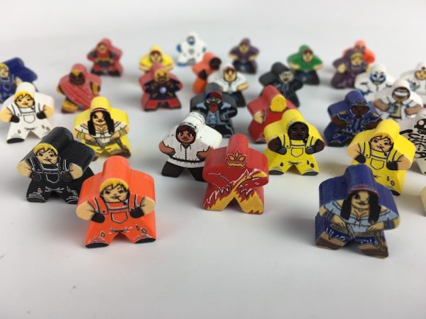 Parts, Mats, Dials - Full Color Printed Meeple (Component)