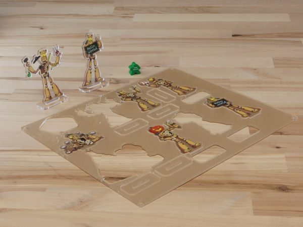 Parts, Mats, Dials - 3mm Large Acrylic Shapes (Component)